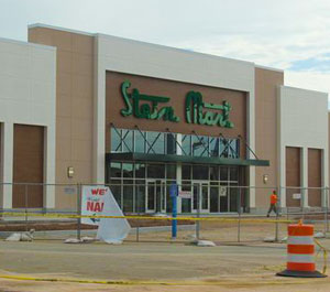 Stein Mart Construction Continues