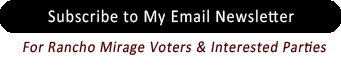 Subscribe to my Voters Newsletter